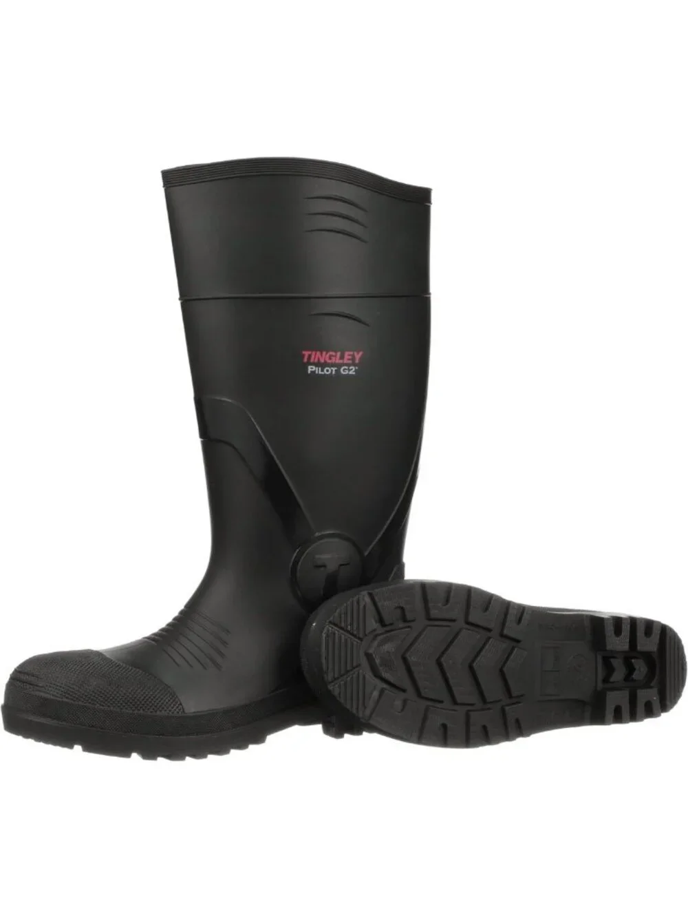 Unisex Plain Toe Waterproof Rain Boots for Adults - Durable & Stylish Footwear